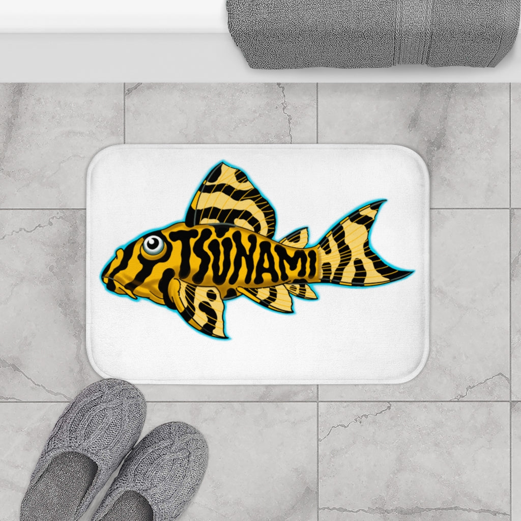 Fish Room Mat "Tsunami Pleco Logo"