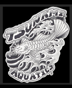 Tsunami Aquatics Bristlenose Pleco Logo T-shirt